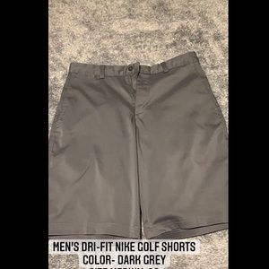 Men’s Dri-fit Nike Golf Shorts